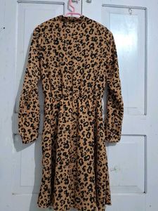 Lepord Print Dress