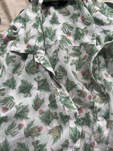 MAX Sheer Floral Blouse