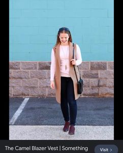 Sleeves Dark Fawn Stylish Coat