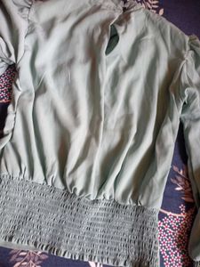 Unique Western Top With Chain