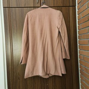 Dusty pink coat 🧥 mildly defective