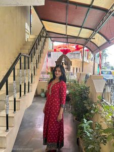 Paisley Anarkali with Border