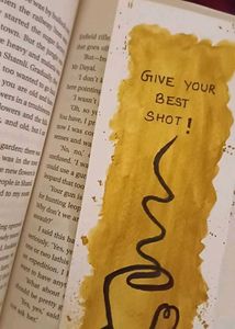 Handmade Bookmarks - Art Designs( Set of 5)