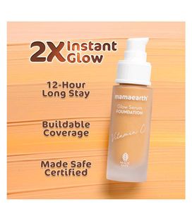 Mamaearth Glow Serum Foundation