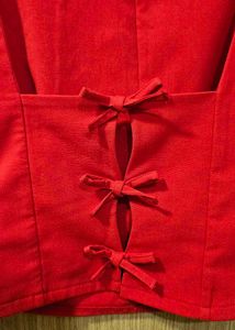 Red Bow Back Tank Top