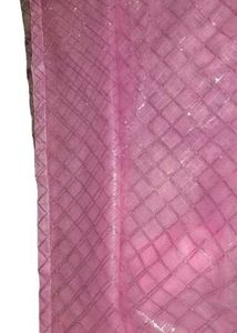 Pink Net saree