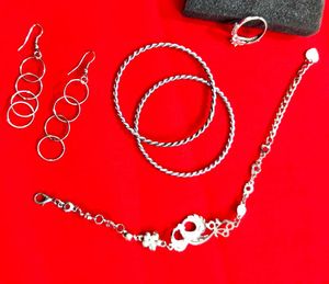 Silver Jewelry Set , Pre-Loveed Collections✨