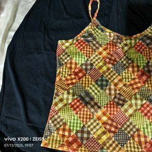 I. Patchwork Cami Top