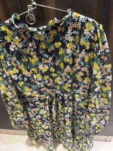Floral Print Mini Dress