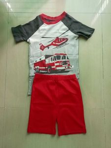 Cute Firetruck & Helicopter Outfit
