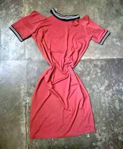 Cute Red Casual Dress