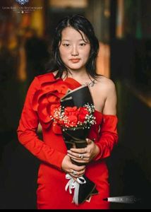 Savana Beautiful Red Dress