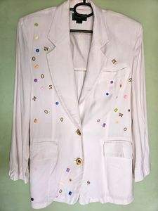 White Blazer