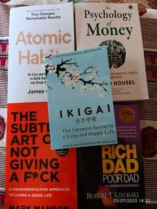 Popular Finance &amp; Self-Help Books combo of 5 book