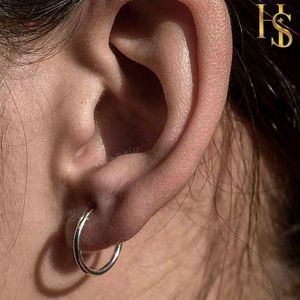 925 Silver Hoop Earrings 12mm Diameter 2mm Thick