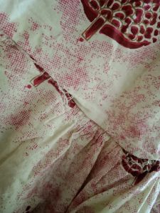 Off white Printed Top (Women)