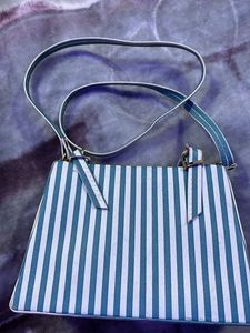 Striped Shoulder Bag