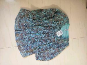Paisley Print Top