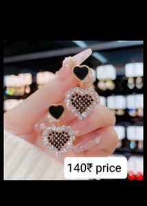 Heart Dangle Earrings