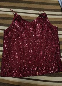 Sparkling Sequin Cami Top