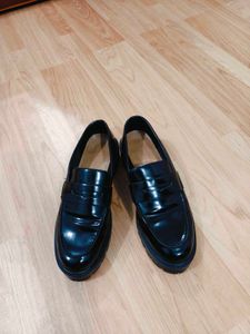Classic Black Loafers