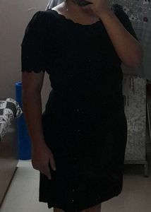 Sparkly Black Dress 👗 ✨️