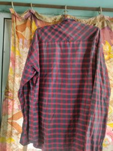 Checked Red Shirt