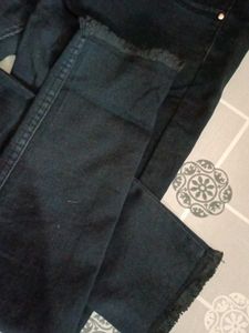 Dark Wash High-Waisted Jeans