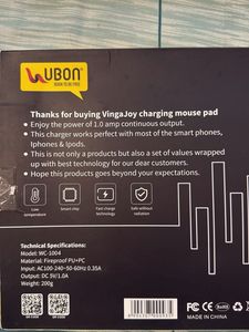 Wireless Charging Mouse Pad