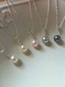 Silver Necklace And Free Earring