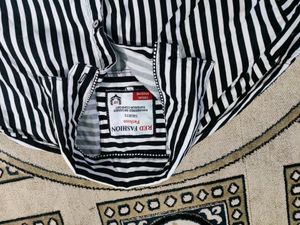Cotton Shirt for Men Fashion Casual Striped