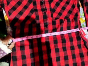 Checkered Frock For Women❤🖤