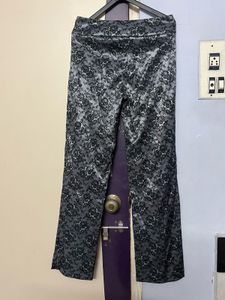 Pintrest Branded Designer flared high waist pant