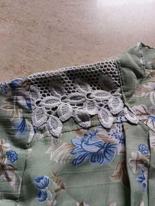 Vintage Floral Blouse