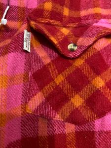 United Colours of Benetton Plaid Flannel Shirt