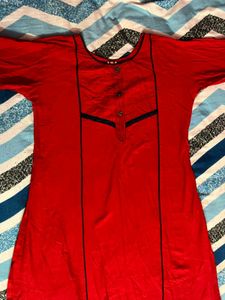 Red Kurta