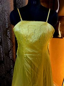 Elegant Yellow Dress