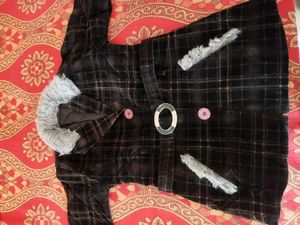 Blackish Coffee Colour 🤎 Fur Coat For Winters