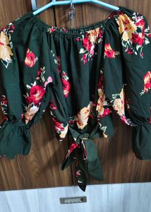 Floral Off-Shoulder Top