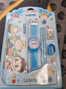Kids' Labubu Watch Set