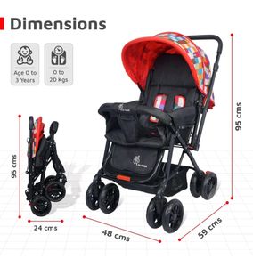 R For Rabbit Foldable Stroller With Mosquito Net