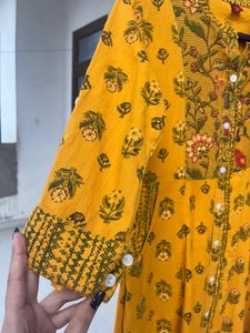 Mustard Color Kurta