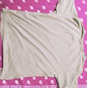 Women&#39;s Olive Green Cotton T-Shirt
