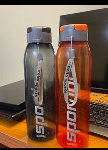 Cello Sportigo Plastic Bottle Set, 1 Litre, Set Of