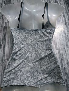 gray 🩶 tank top 🧡free size