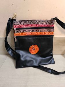 Leather Side Bag For Men & Woman