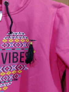Cool Vibes Pink Hoodie