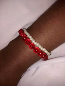 Beaded Cherry Necklace