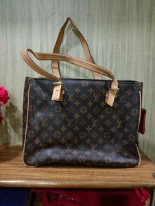 Louis Vuitton Brown Monogram Tote Bag