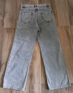 Light Blue Faded High Waisted Jeans